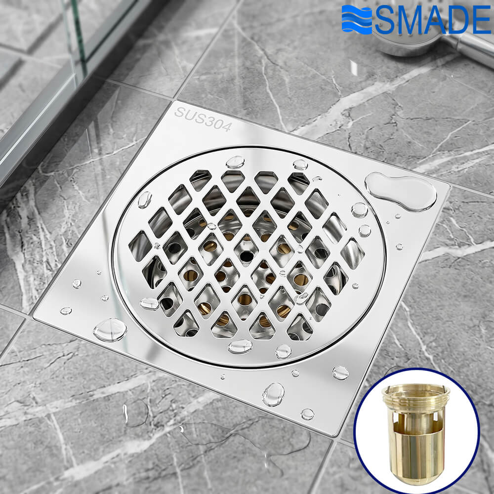 ga thoát sàn ngăn mùi CF6B kích thước 120x120