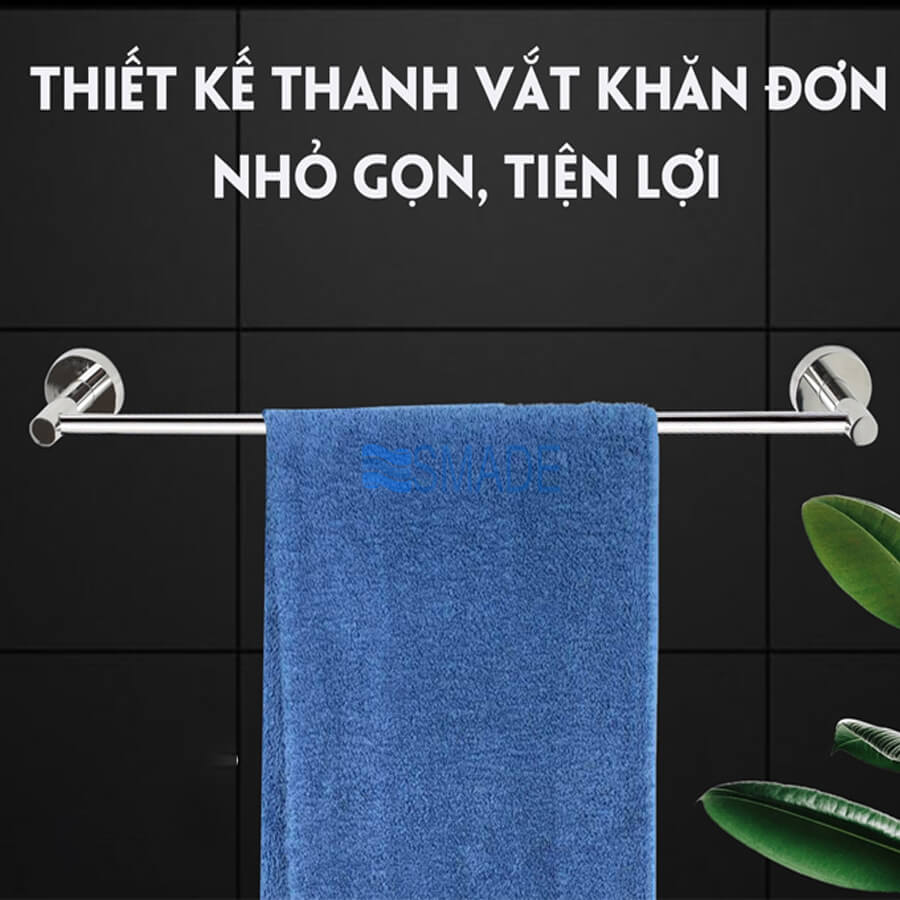 Vắt khăn đơn Inox 304 model SB63