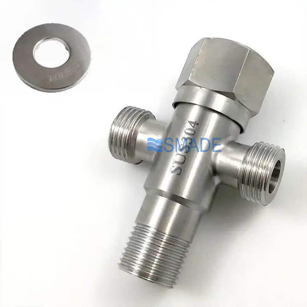 Van góc 2 ngả AT-02 DN10