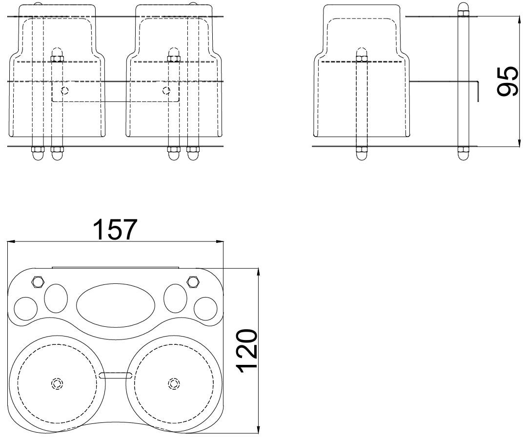 Kệ để bàn chải đánh răng Model TH63