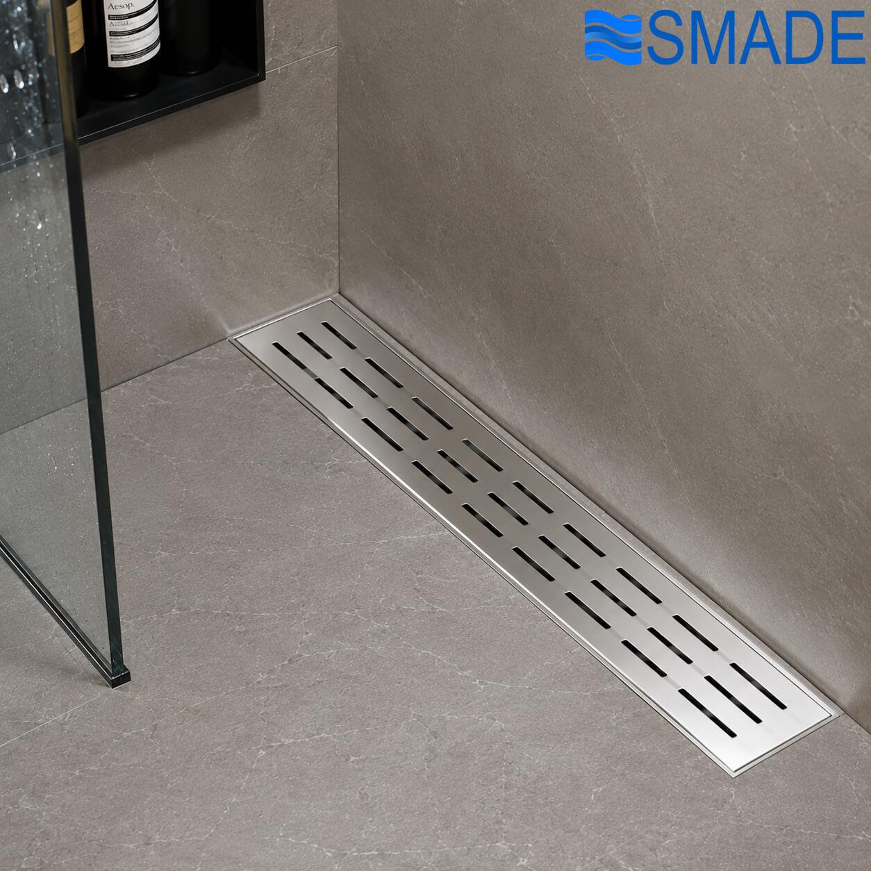 Phễu thu sàn dài Inox 304, kích thước sản xuất theo yêu cầu